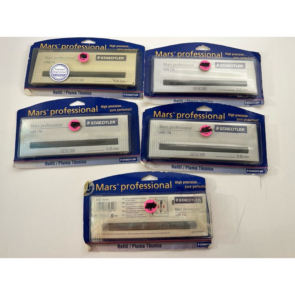 Staedtler Mars Professional Refill 716 0.35mm 2003 2004 New Old Stock Germany